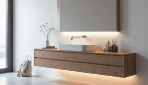 wood vanity